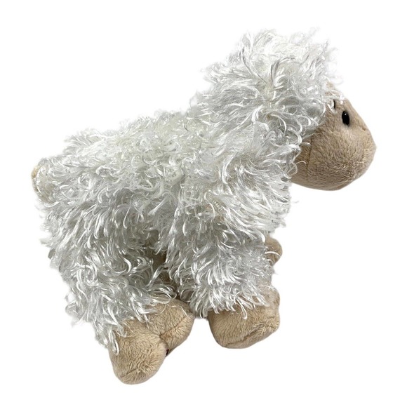 Ganz Webkinz White Lamb Plush Stuffed Animal Toy‎ HM201 No Code - Picture 2 of 9